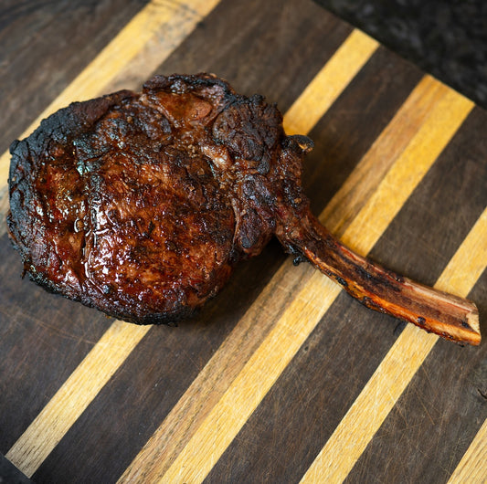 How To Grill A Wagyu Cowboy Ribeye Steak with Chef Jody & Mandy