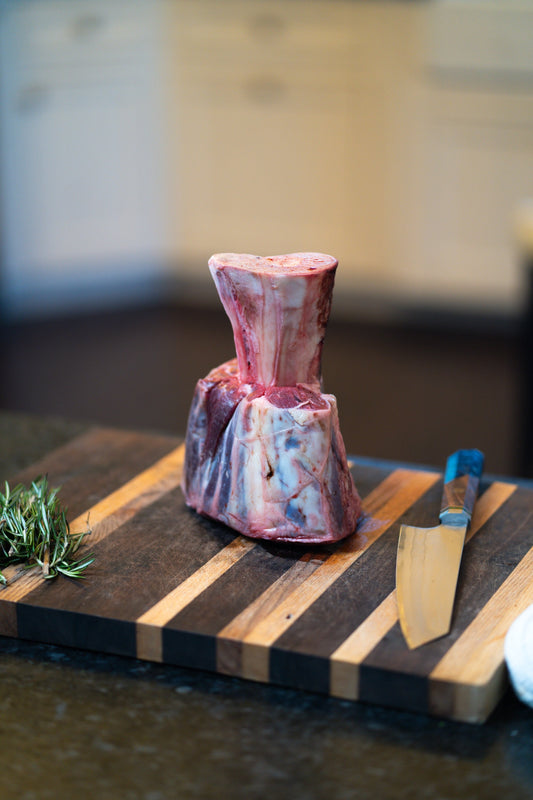 Braised American Wagyu Beef Shank a.k.a Thor's Hammer