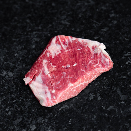 American Wagyu flank steak with fine marbling and bold, beefy flavor - great for grilling, slicing, or marinating