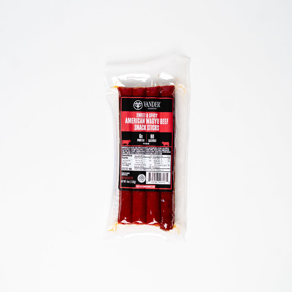 Sweet & Spicy Wagyu Beef Sticks – Vander Farmers