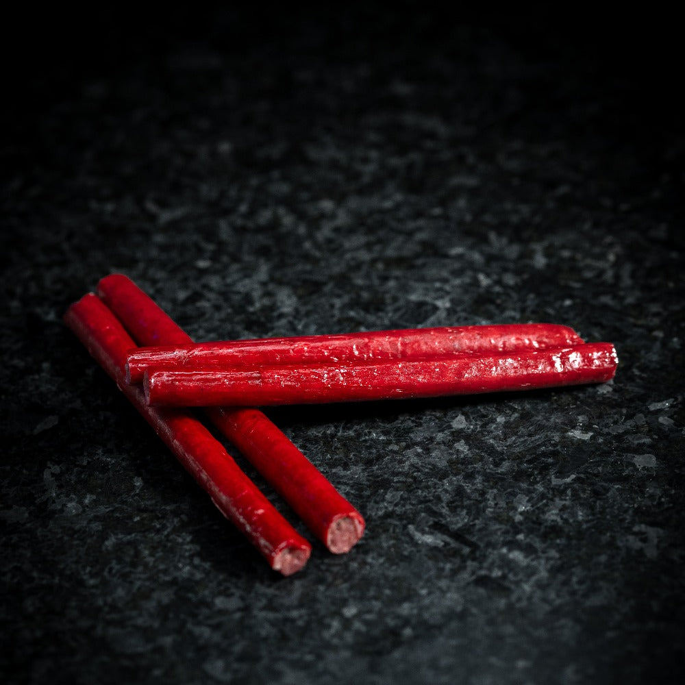 American Wagyu beef snack sticks, high-protein and full of flavor - perfect for on-the-go snacking