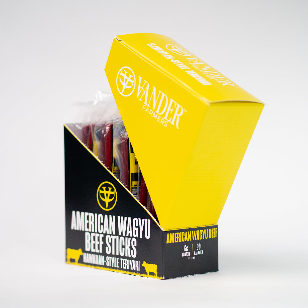 Hawaiian-Style Teriyaki Wagyu Snack Sticks