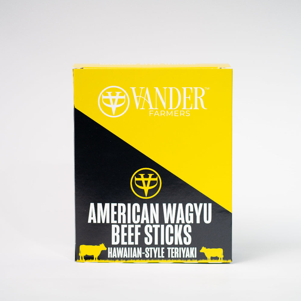 Hawaiian-Style Teriyaki Wagyu Snack Sticks