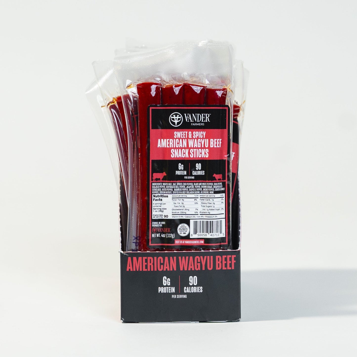 Sweet & Spicy Wagyu Beef Sticks