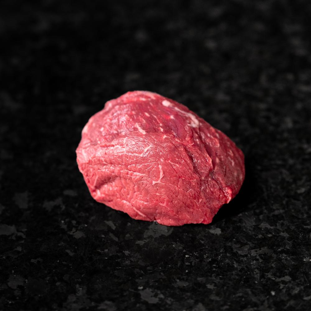 American Wagyu sirloin baseball filet, thick-cut and tender with bold flavor—ideal for grilling or pan-searing