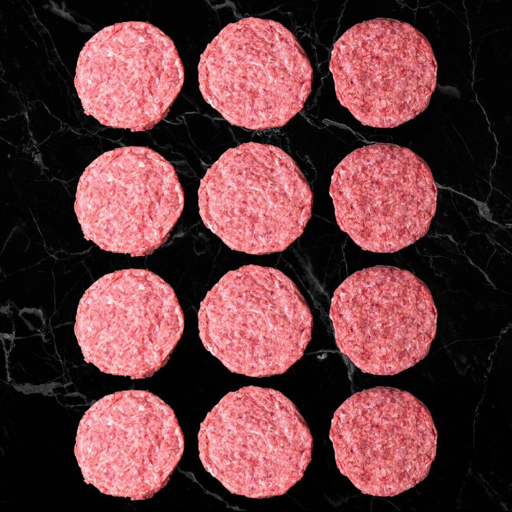 American Wagyu Beef Carnivore Burger nutrient powerhouse blend enriched with 10% Wagyu liver and Wagyu heart. 
