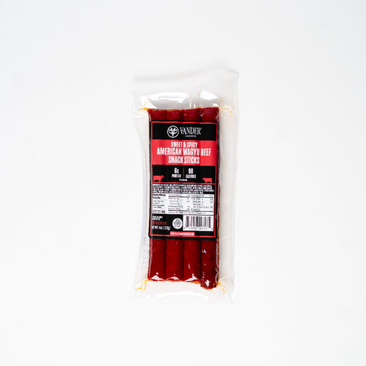 Sweet & Spicy Wagyu Beef Sticks