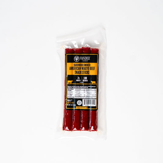 Hardwood Smoked Wagyu Beef Sticks